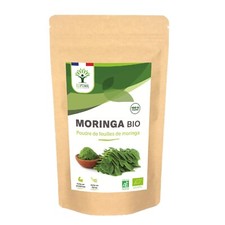 Moringa Bio en poudre - Conditionné en France – Vegan - 100 g