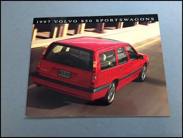 1997 Volvo 850 Soprtswagons 22-page Original Car Sales Brochure