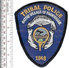 American Indian Tribe Police Alaska Native Village Kwinhagak River Ran NO TARIFF