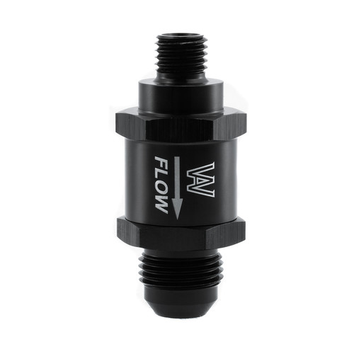 Aluminum 8AN One Way Check Valve For Fuel Pump M12x1.5MM To 8AN eBay