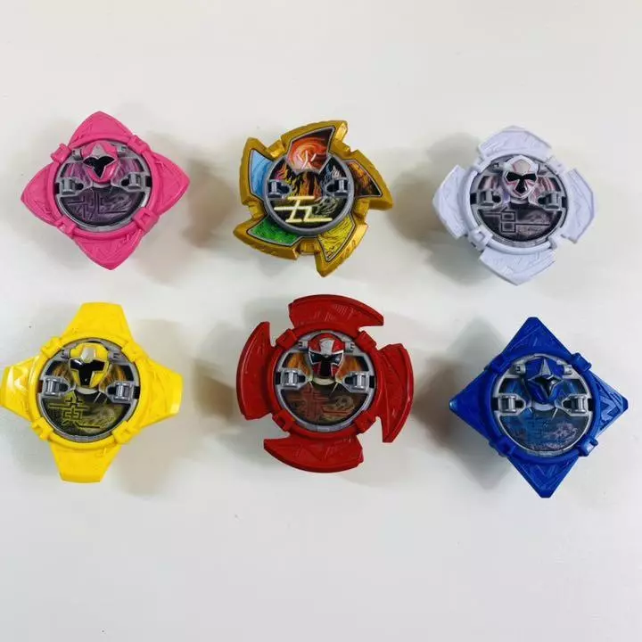 Power Rangers Ninja Steel Ninninger DX Shuriken Stars 6p Set Morpher BANDAI