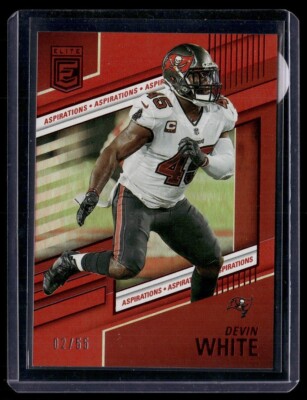 2022 ELITE RED ASPIRATIONS /55 DEVIN WHITE BUCS