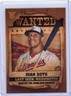 2022 Topps Big League Juan Soto Wanted Insert - Washington Nationals