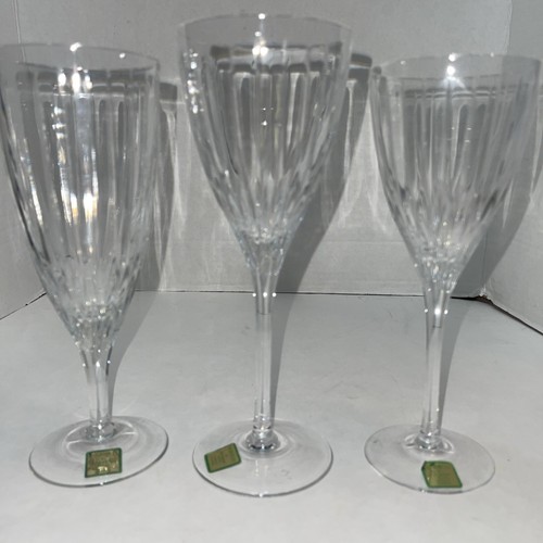 Waterford Marquis Crystal Allaire Water,Wine Ice Tea Goblet Glasses set of 3 New - Picture 9 of 16