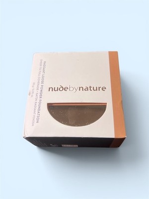 Nude By Nature Radiant Loose Powder Foundation SHEER TO FULL COVERRAGE N10 TOFFE