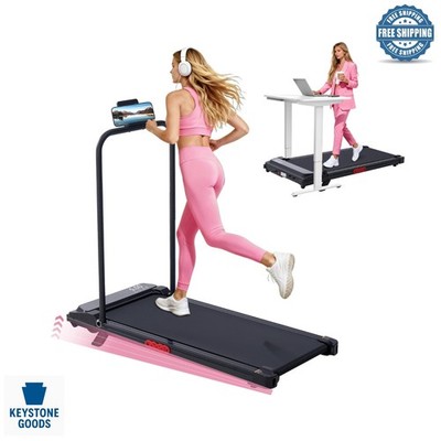 2026 Upgrade Compact Electric Treadmill with Incline & Handles