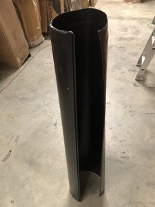 Imperial Manufacturing Group BM0222 Black Matte Stove Pipe- 8 x 48 in.