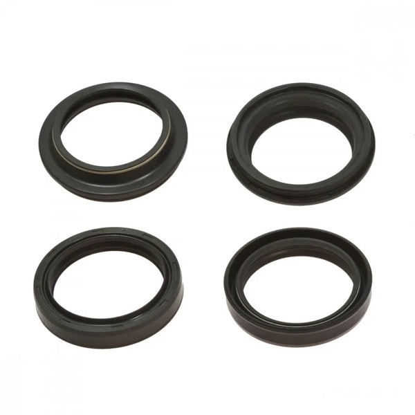 Gabelsimmerring-Satz Mit Staubkappen FüR Kawasaki KLX 300 R Bj. 1997-2003-image