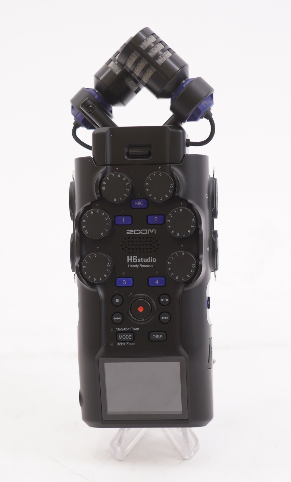 Zoom H6studio 8-Track 32-Bit Float Handy Recorder with XY Stereo Mics
