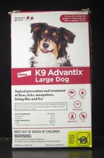 Elanco K9 Advantix For Large Dogs Flea & Tick Treatment 2 Doses
