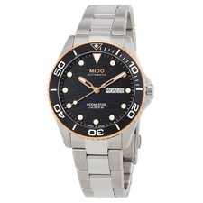 Mido Ocean Star 200C Automatic Black Dial Men's Watch M0424302105100