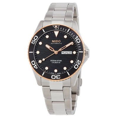 Mido Ocean Star 200C Automatic Black Dial Men's Watch M0424302105100