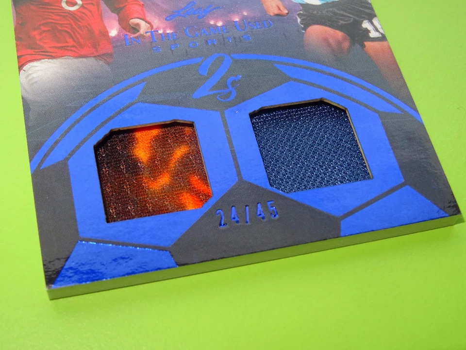 Leaf 2025 Cristiano Ronaldo Diego Maradona beautiful Patch /45 no Panini Topps - Bild 2 von 4