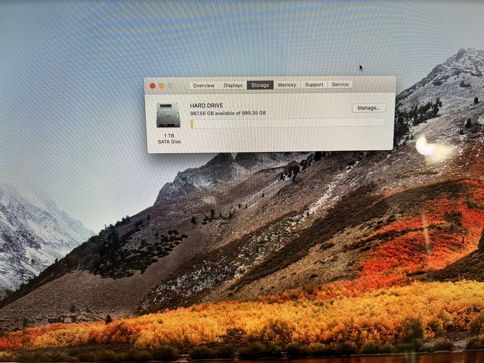 Apple iMac A1311 Intel Core 2 Duo 3.06GHz 1TB HDD 4GB Ram Radeon HD 4670 Sierra - Image 3 of 4