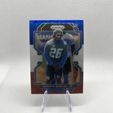 2021 Panini Prizm - Rookie Asante Samuel Jr. #435 Red White & Blue Prizm (RC)