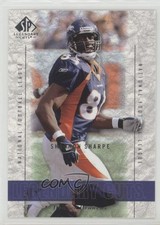 2002 SP Legendary Cuts Shannon Sharpe #35 HOF 0q3