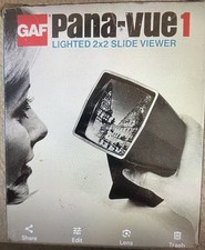 Vintage Gaf Pana-Vue 1 Slide Viewer In Great Condition