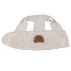 (Khaki)POENVFPO Adjustable Baby Chair Harness Soft Safety Strap Breathable Baby