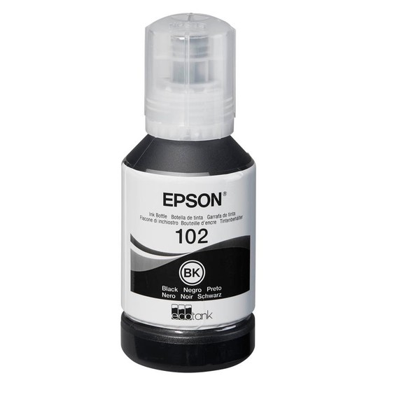 Original Tintenflasche Epson 102 T03R14 Schwarz FüR Ecotank Et 4750 Unlimited-image