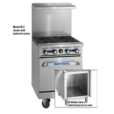 Imperial IR4S18XB 36 in 4Burner Gas Range w/ Cabinet Base