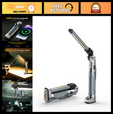 Rechargeable Magnetic Work Light - 1200 Lumens 3 Modes Hook Design 4000mah Rechargeable Magnetic Work Light - 1200 Lumens 3 Modes Hook Design 4000mah
