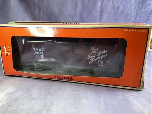 Coche de carga Lionel 6-52176 Burlington FW&D - calibre O - construido 1999 para LCCA | Condition: New