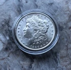 1886 MORGAN SILVER DOLLAR IN BU CONDITION !!!