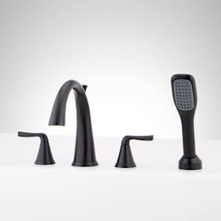 Фирменная фурнитура SHPR4RTGMB - Римский смеситель для ванны 37590₽