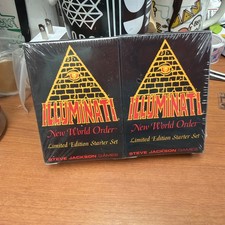 STARTER SET LIMITED 1st Ed. 1994 Illuminati INWO Card Game New World Order Nuke