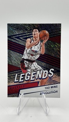 2024-25 Panini Revolution - Legends Yao Ming #170 Blue Storm | eBay