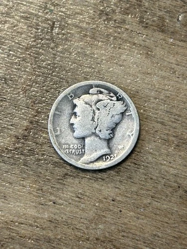 1921 Mercury Dime G+