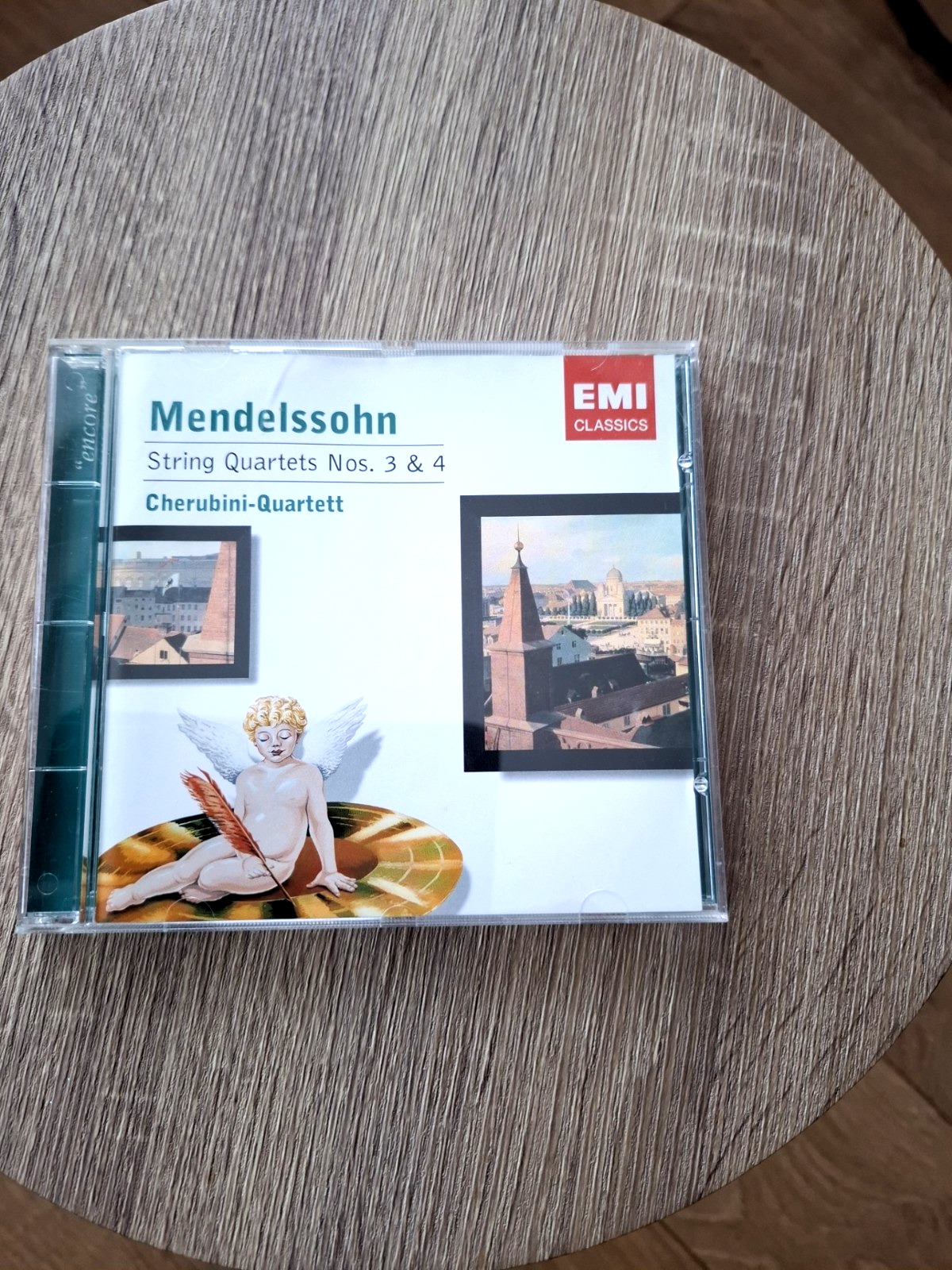 Felix Mendelssohn Bartholdy: String Quartet Nos. 3 & 4: Cherubini-Quartett CD