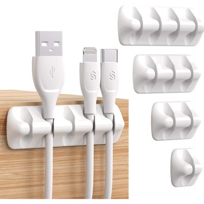Kabel-Clips, Kabel-Organizer, Kabel-Management, selbstklebendes USB-Kabelhalt...