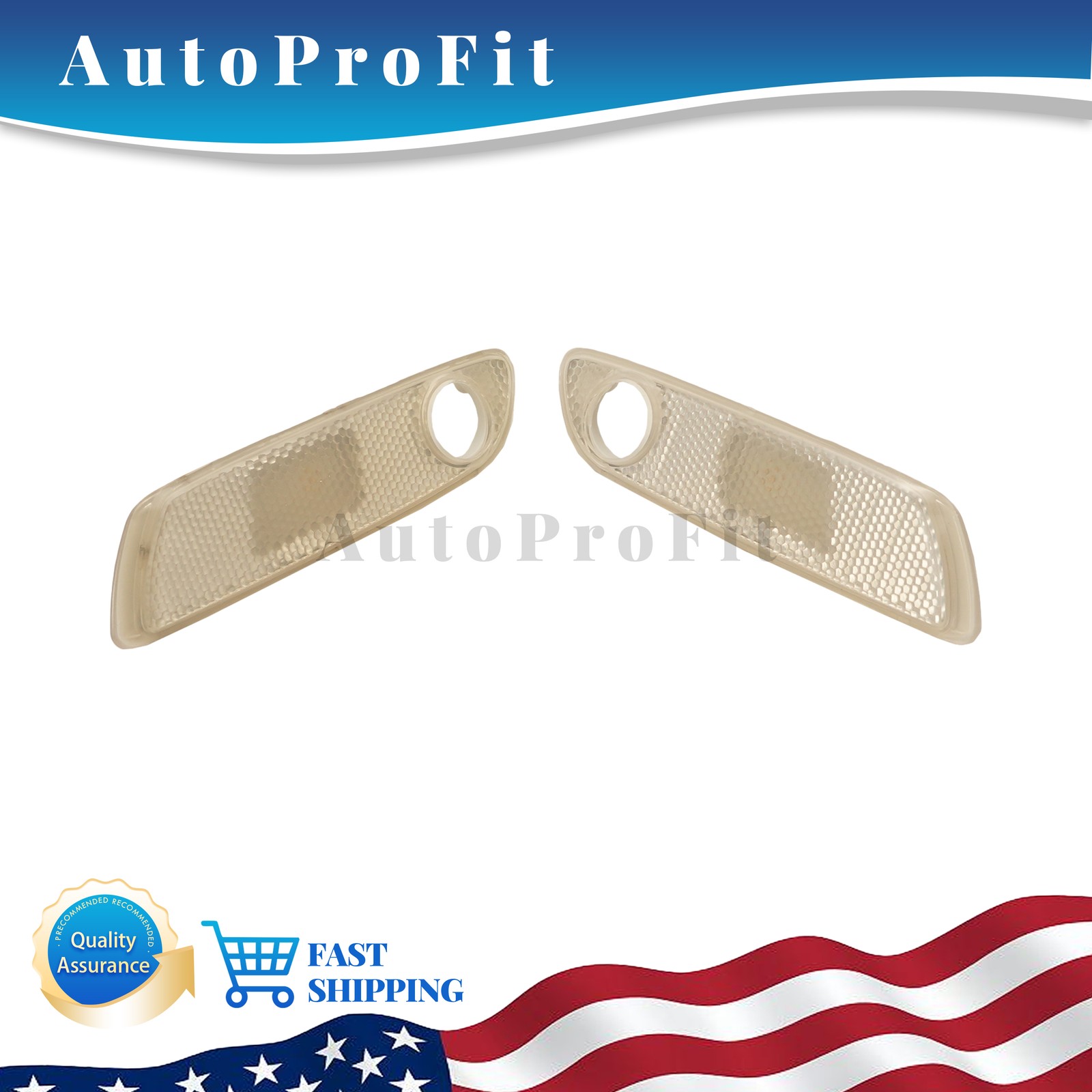 NEW Pair Front Fender Side Marker Lights For Rolls-Royce Ghost Wraith Dawn 10-19