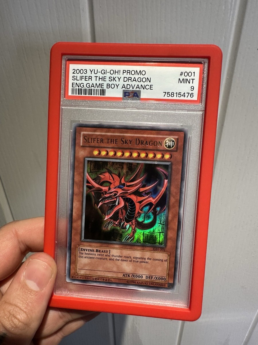 Yu-Gi-Oh! Slifer The Sky Dragon Game Boy ADV ultra rare Promo GBI