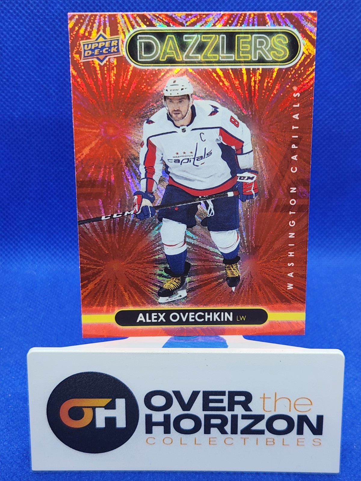 Alexander Ovechkin 2021 Upper Deck #DZ-47 Dazzlers - Red Price