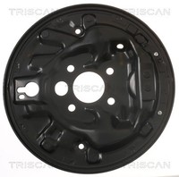Hinterachse Rechts Triscan 8125 29265 Spritzblech, Bremsscheibe FüR Skoda