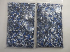 Rust-Oleum / RockSolid Concrete Color Chips 1 lb, Black, White, Gray, Blue Blend