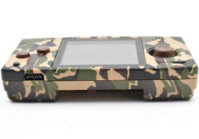 SNK Neo Geo Pocket Console Brown Camouflage w/Box Rare Tested Japan 1999
