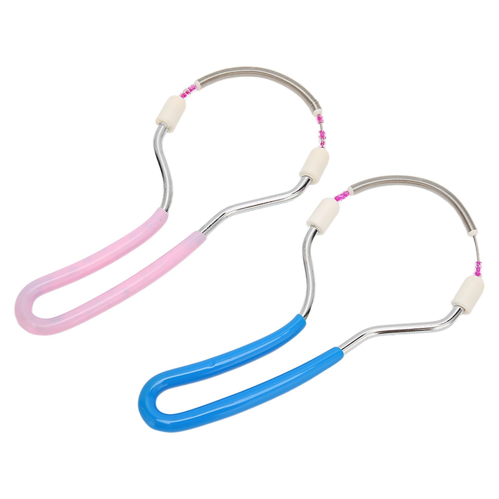 2pcs Spring Facial Hair Remover Women Portable Threading Face Epilator