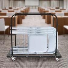 Rolling Cart Folding Table Cart Folding Desk Trolley Free Stand 120kg/264.55 lbs