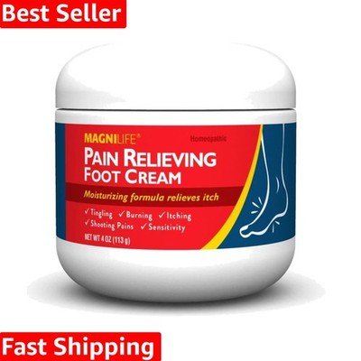 Gentle 4 oz Foot Cream for Comfort, Soothing Pain, & Moisture Retention