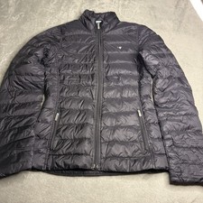 Ariat Ideal Goose Down Women  s XS Jacket Puffer Full Zip Black Equestrian Nylon