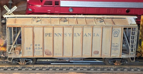 Holva de deslizamiento aéreo HO Pennsylvania Railroad Pro desgastada #261434 | Zustand: Used