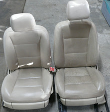 Sitz vorn links + rechts Leder beige Mercedes S Klasse W221 221 Mopf Facelift Sitz vorn links + rechts Leder beige Mercedes S Klasse W221 221 Mopf Facelift
