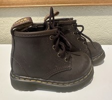 Doc Martens/Dr. Martens Boots Style 1460 Brown Leather Toddler Sz: 5
