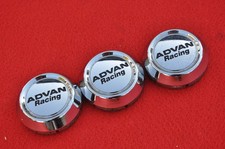 Jdm Advan Racing Low Type 63mm Wheels Center Cap 3caps Rz-df Rg-d Rs-d Rg-ii