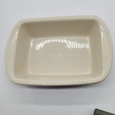 Good Cook Red Fluted 1 QT Rectangle Baking Dish Stoneware   