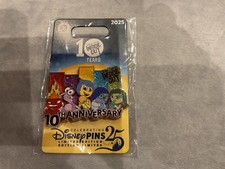 Disney Inside Out Movie  10th Anniversary Limited Edition Pin 
