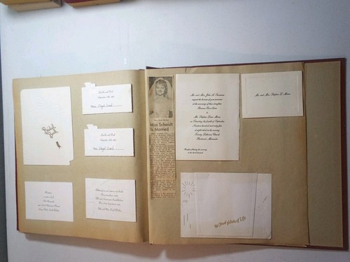 ¡Un álbum de recortes de maestros de Dakota del Sur de colección de los años 50 lleno de cosas! - Imagen 20 de 23